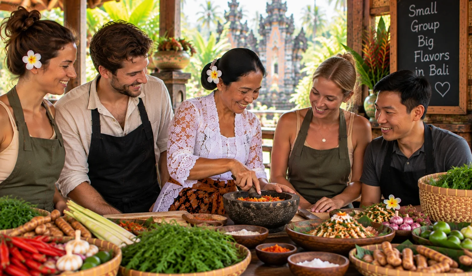Small Group Cooking in Bali: What to Expect From a Private Booking