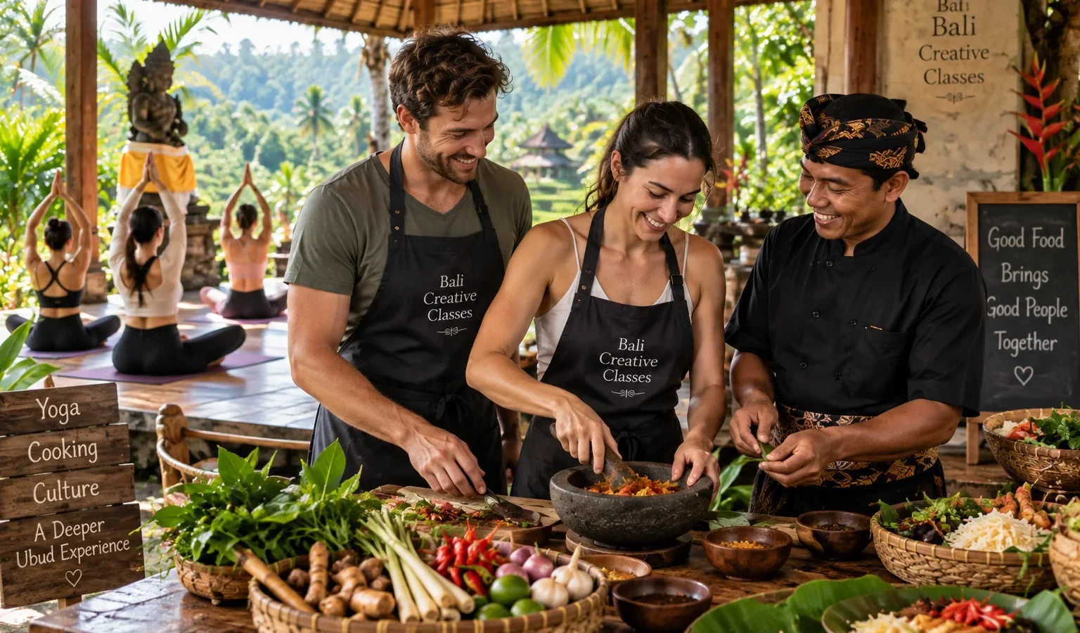 Yoga and Cooking Class in Ubud: What to Expect