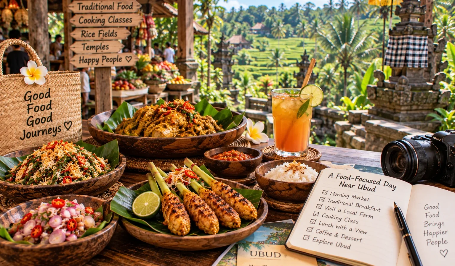How to Spend a Food-Focused Day Near Ubud