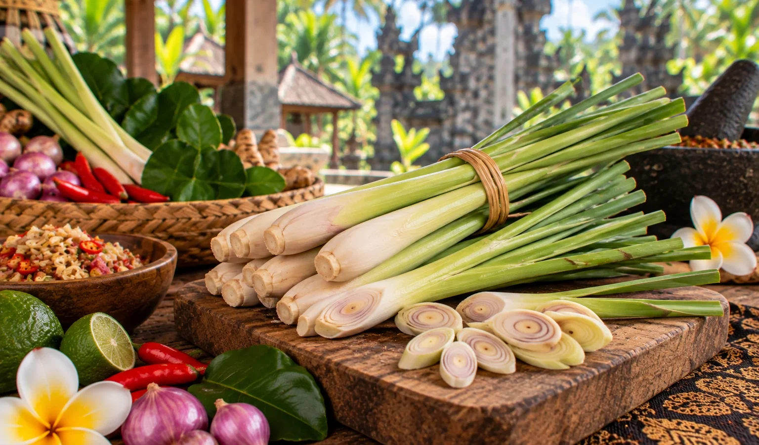 Lemongrass in Balinese Cooking: Flavor, Aroma and Uses