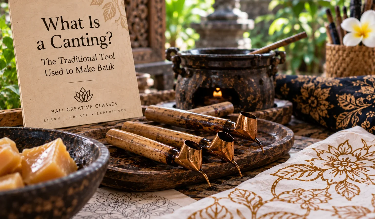What Is a Canting? The Traditional Tool Used to Make Batik