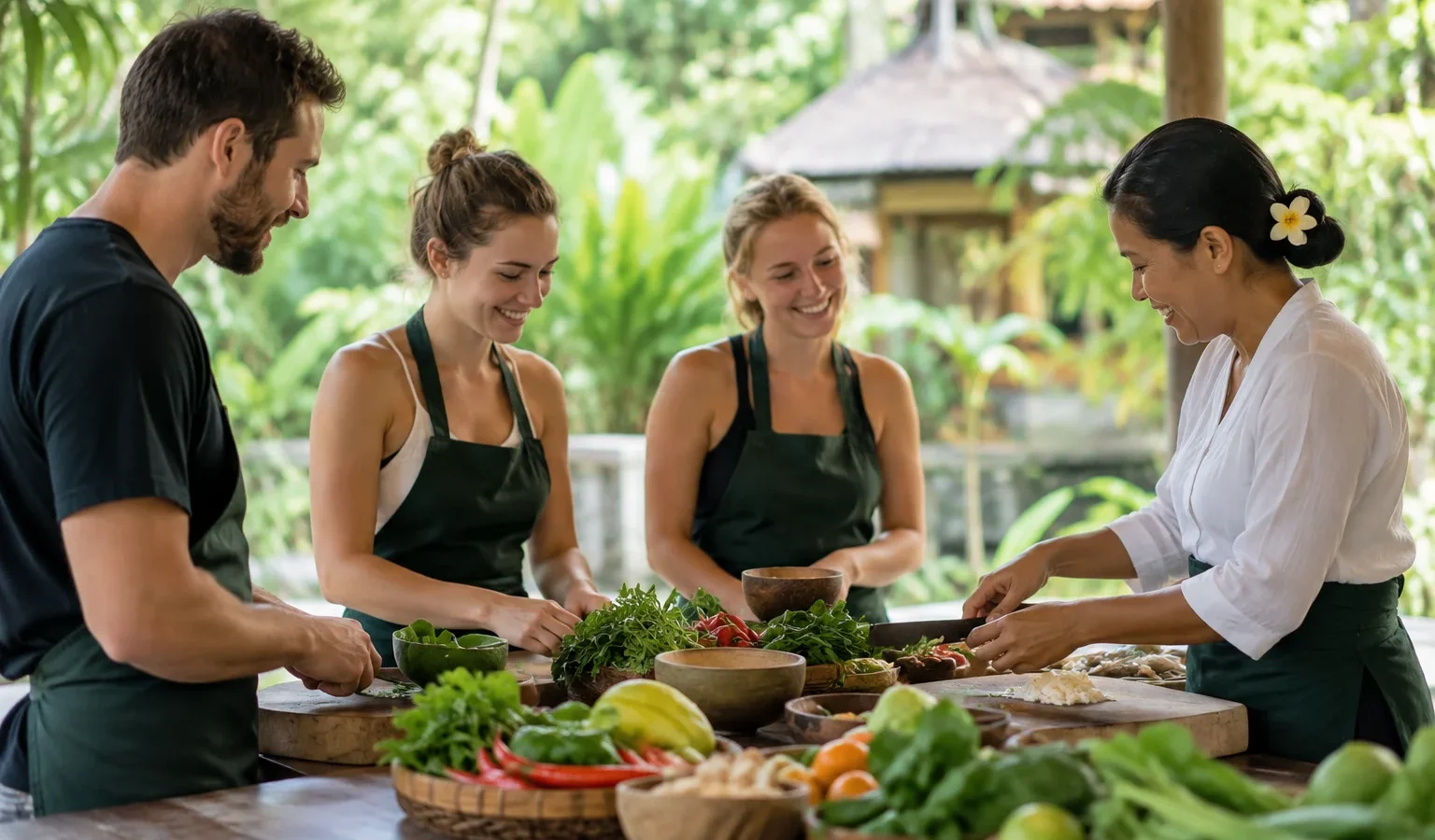 Can Beginners Join a Yoga and Cooking Class in Ubud?