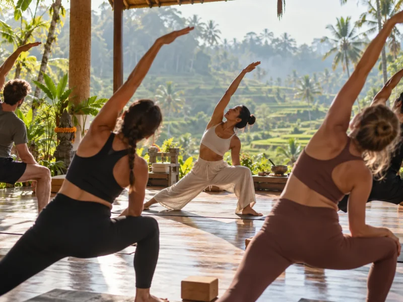 do you need to be flexible yoga class ubud