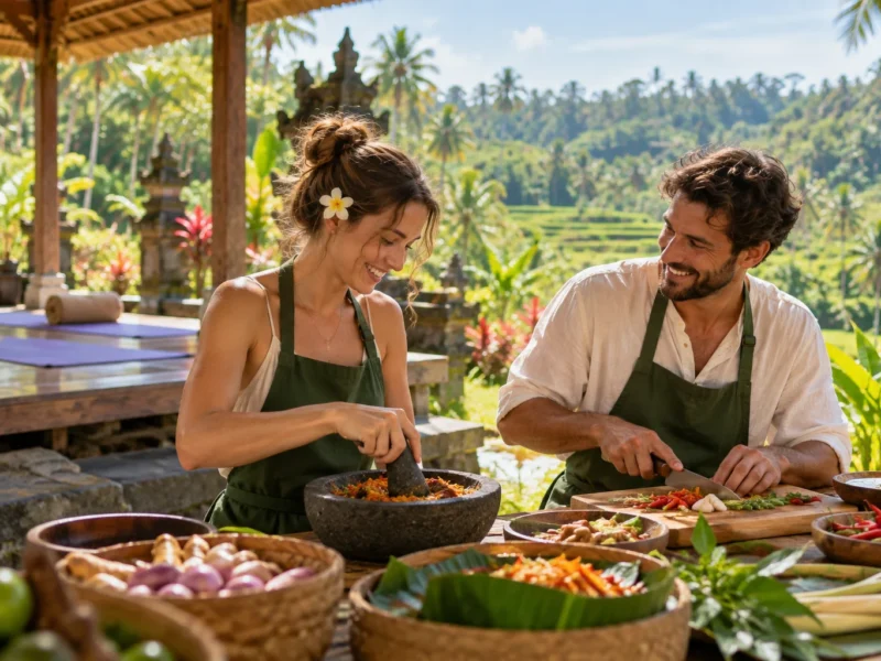 things to do ubud couples wellness food